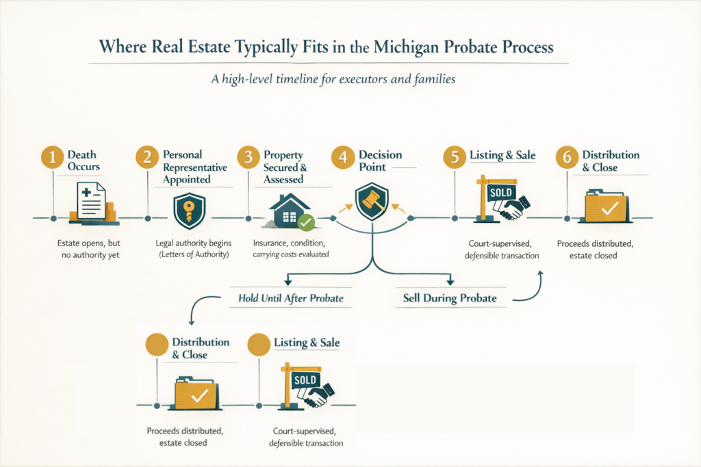 Michigan Probate Real Estate Timelines