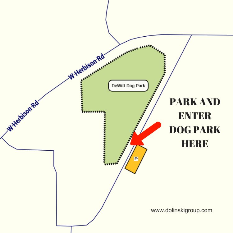 DeWitt Dog Park Map