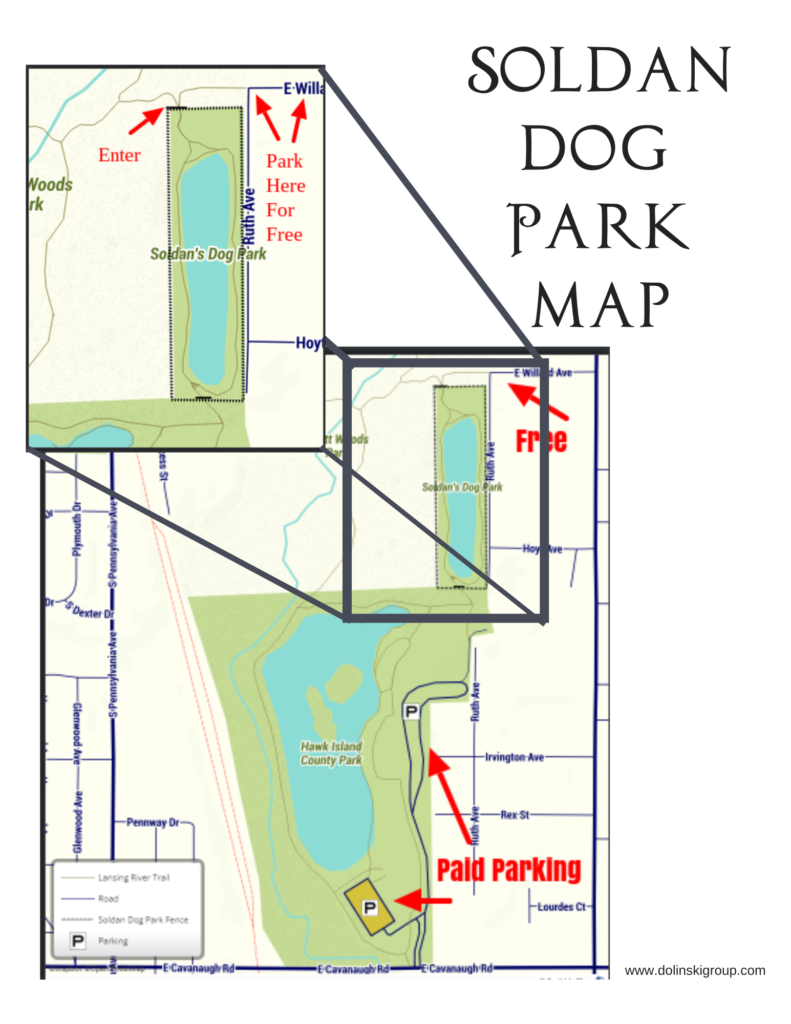 Soldan Dog Park Map